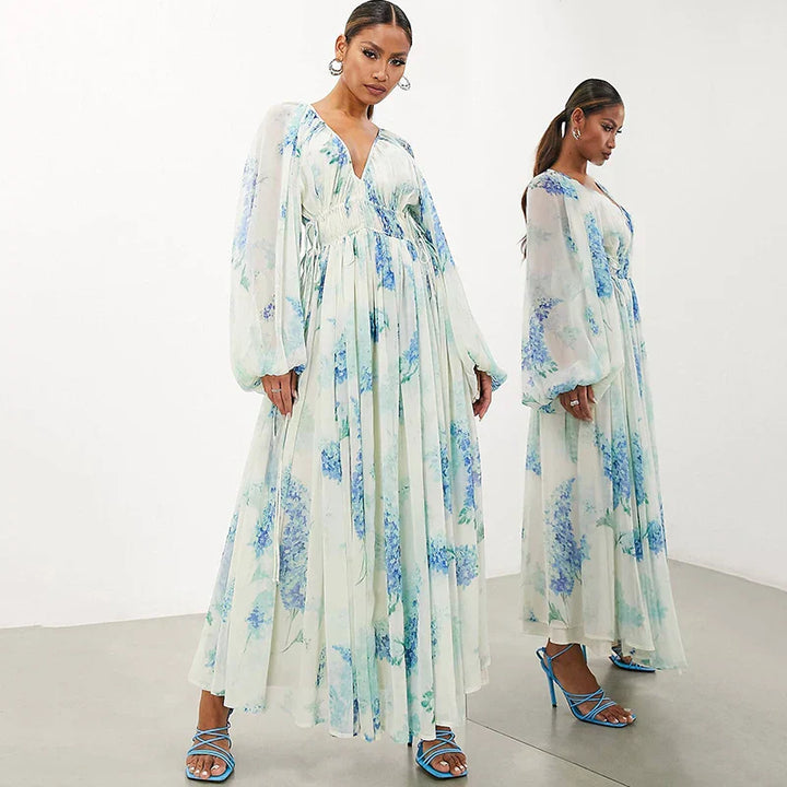 Selene – Effortless Floral Dress