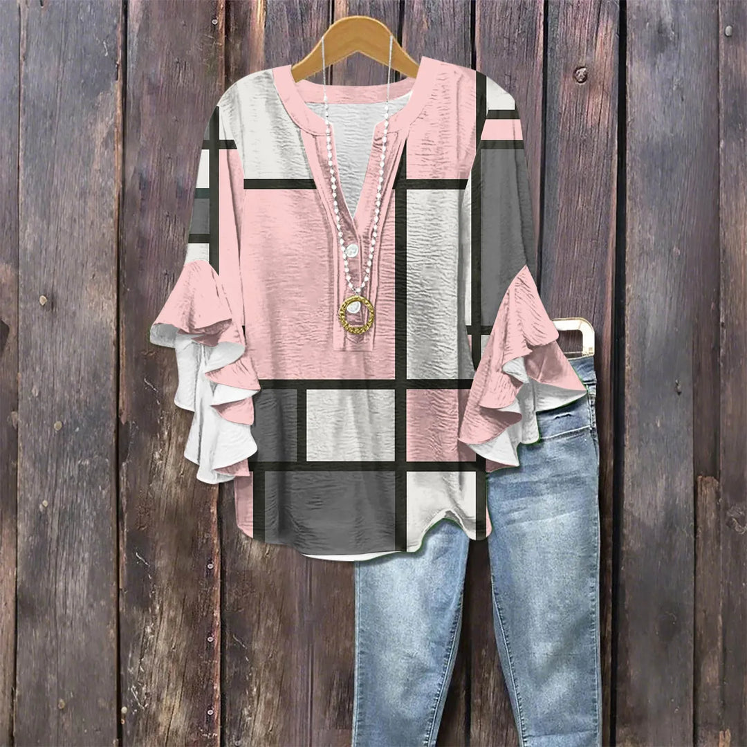 Isla Blouse - Vintage Printed