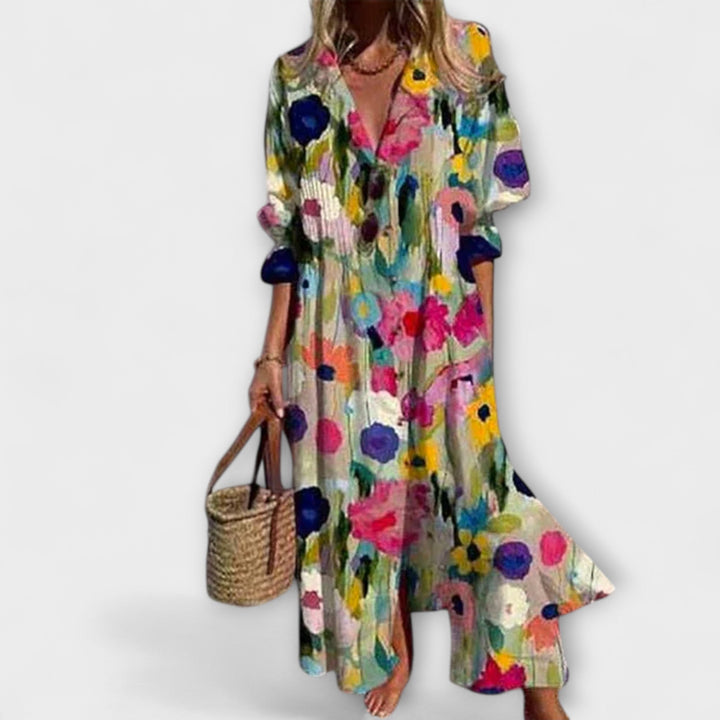 Isla - Flowing Maxi Dress