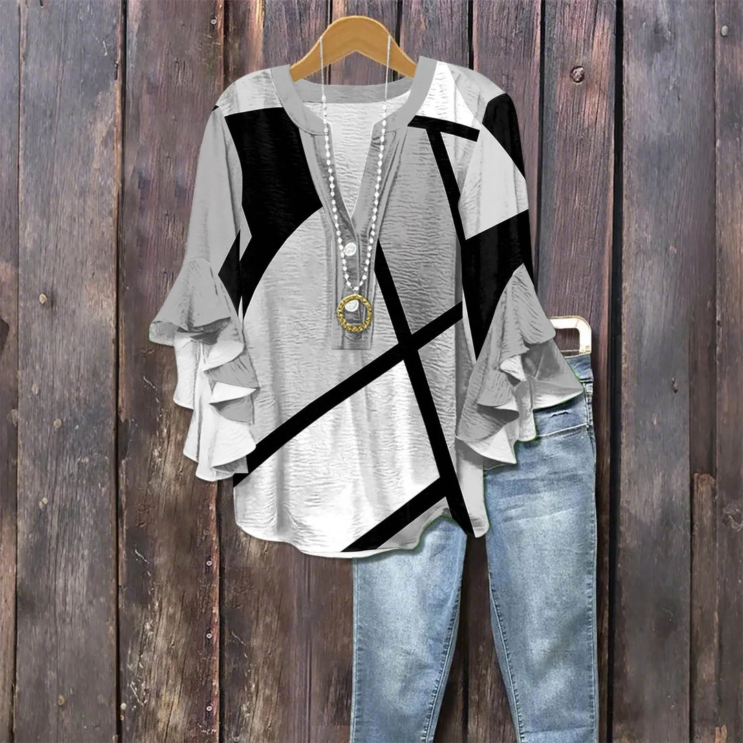 Isla Blouse - Vintage Printed