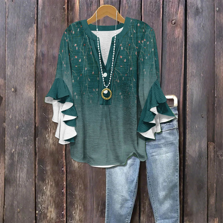 Isla Blouse - Vintage Printed