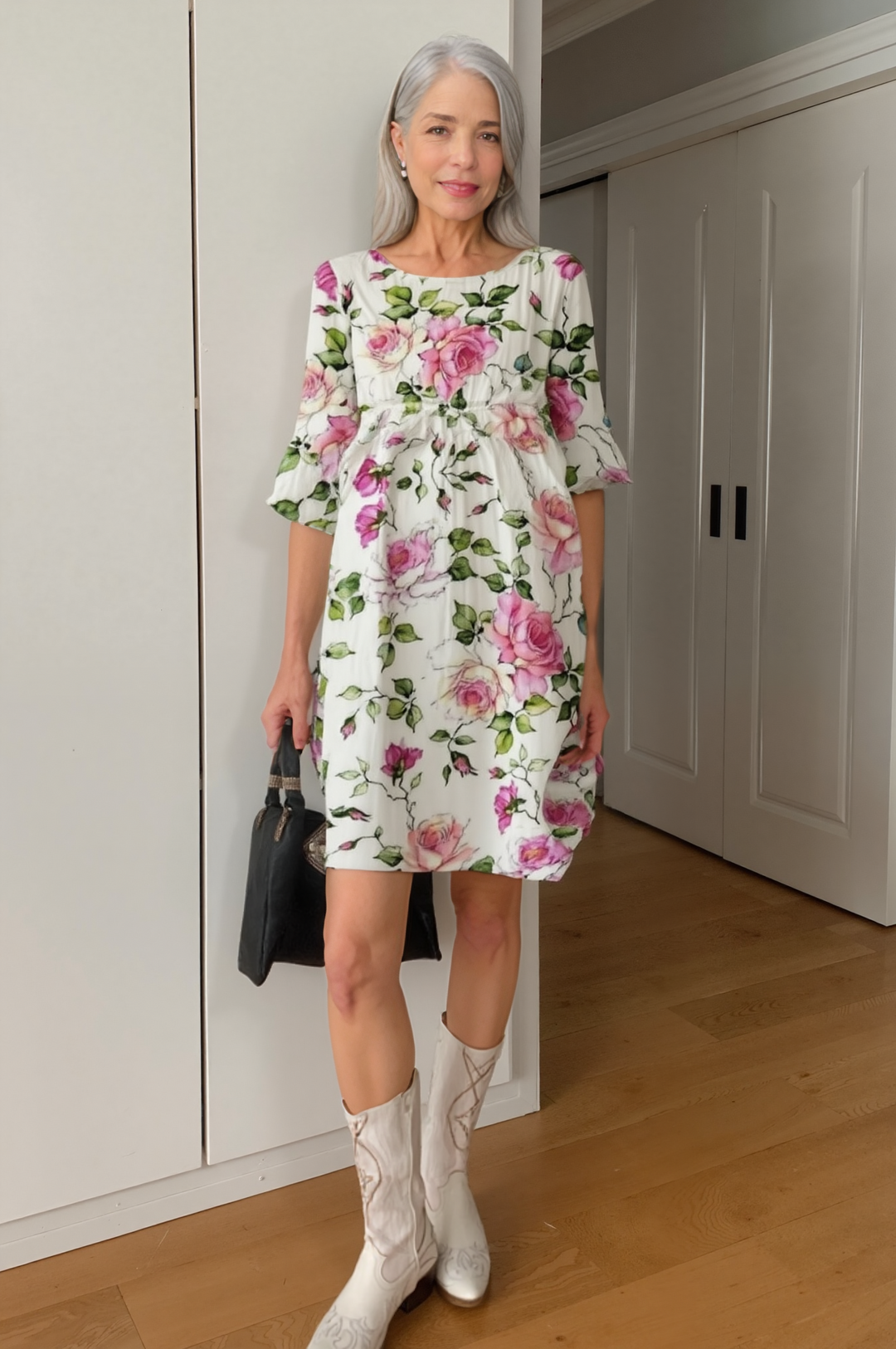 Grace - Timeless Floral Dress