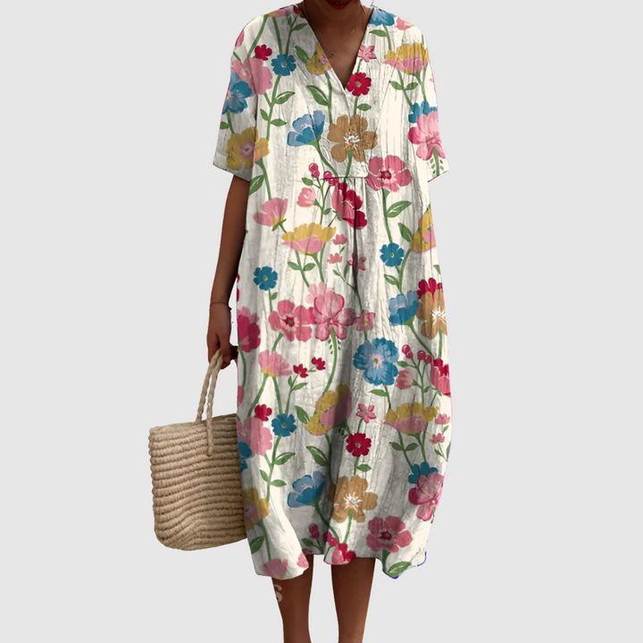 Elsie - Bloomfield Garden Midi Dress