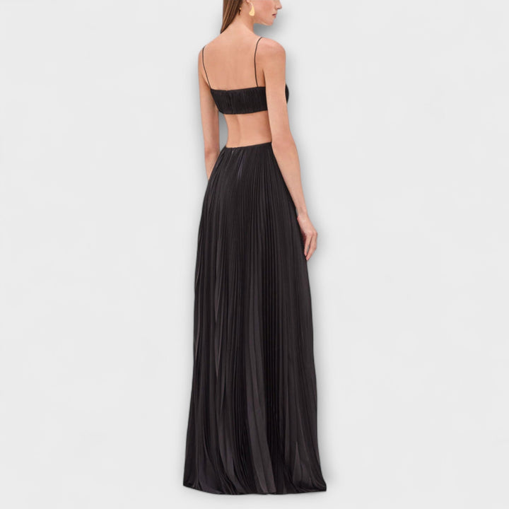 Sophie - Pleated Statement Maxi Dress