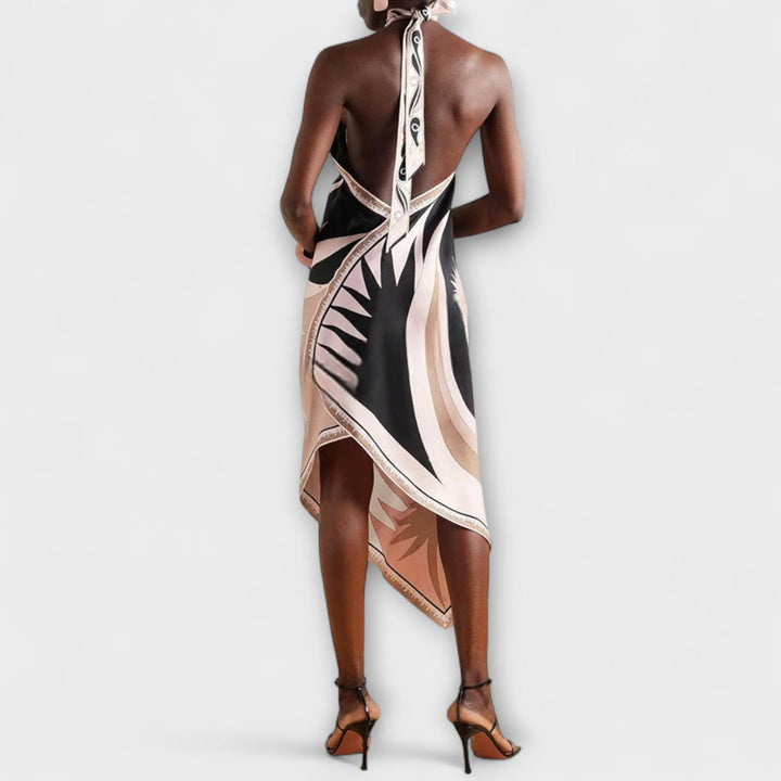 Ivy - Halter Knee-Length Dress