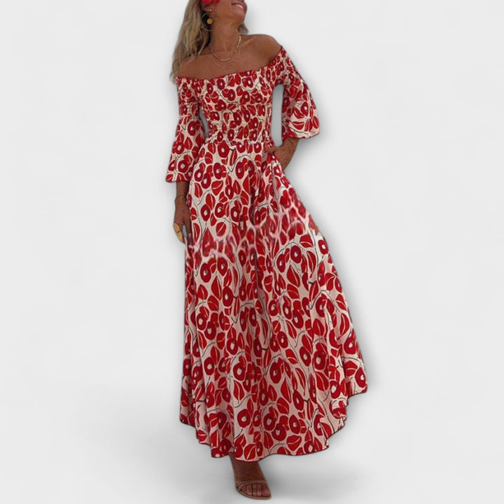 Sienna - Off-Shoulder Maxi Dress