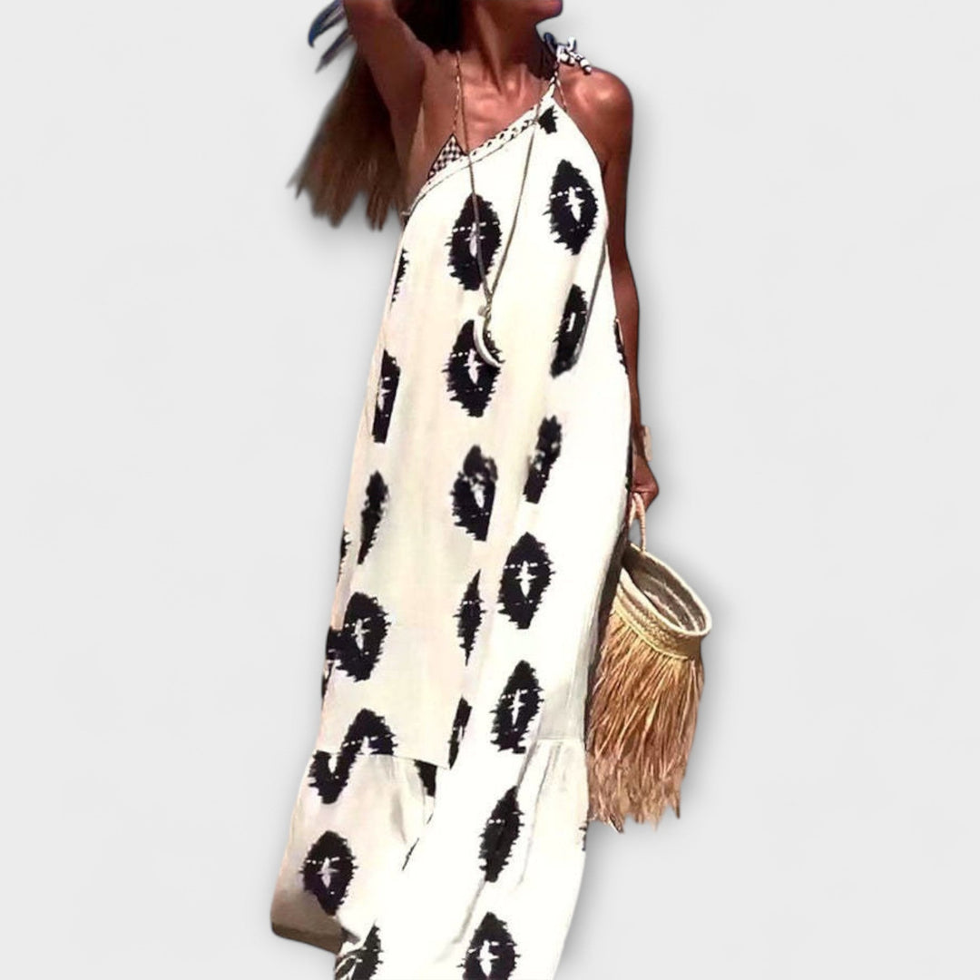 Isla - One-Shoulder Maxi Dress