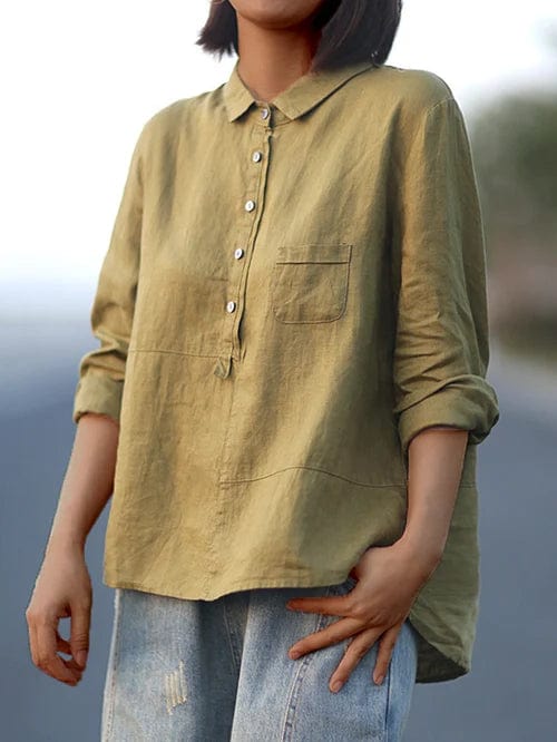 Nora - Timeless Button Blouse