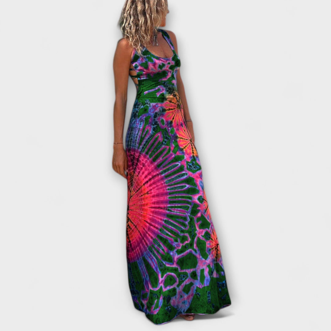 Isla - Tie-Dye Maxi Dress