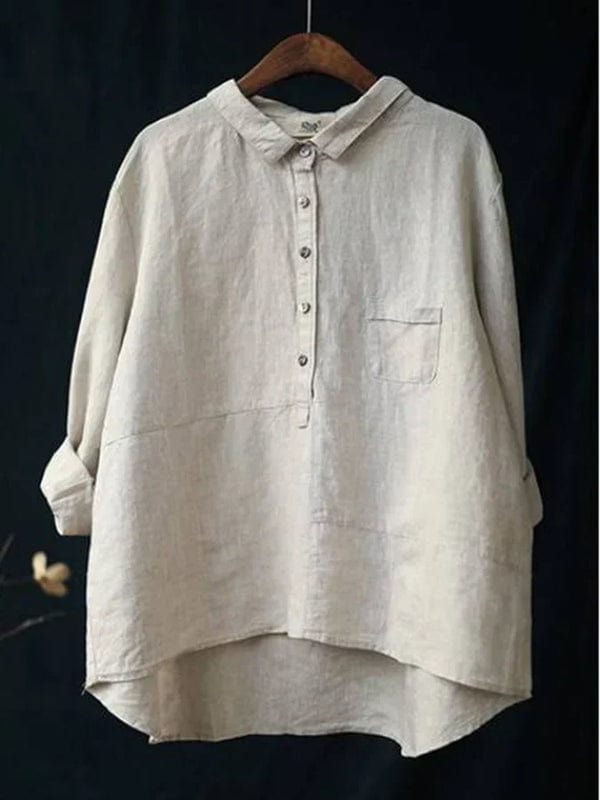 Nora - Timeless Button Blouse