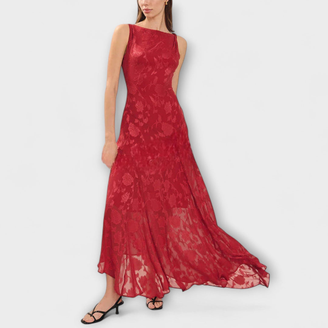 Opal - Elegant Backless Maxi Dress