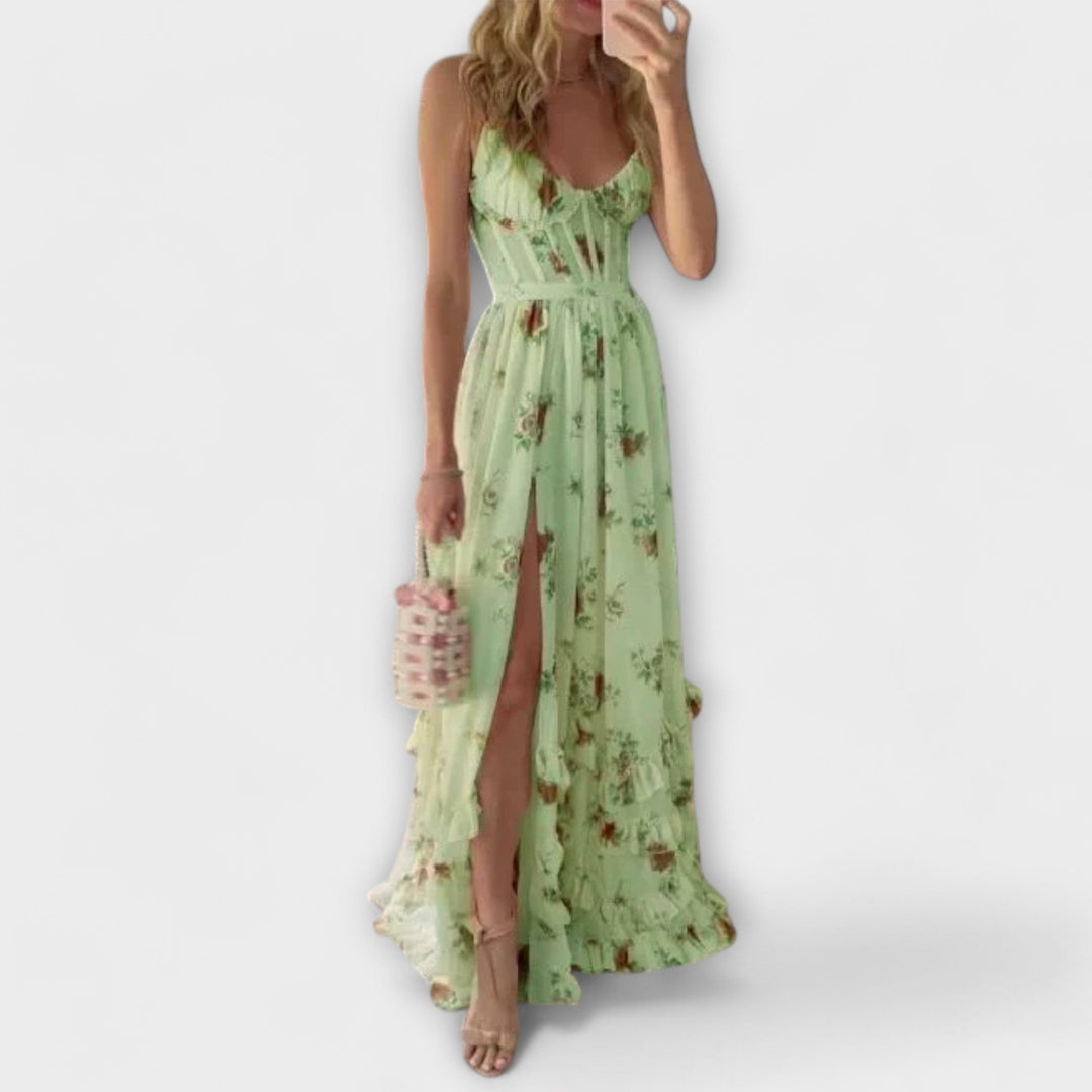 Hazel - Floral Sleeveless Dress