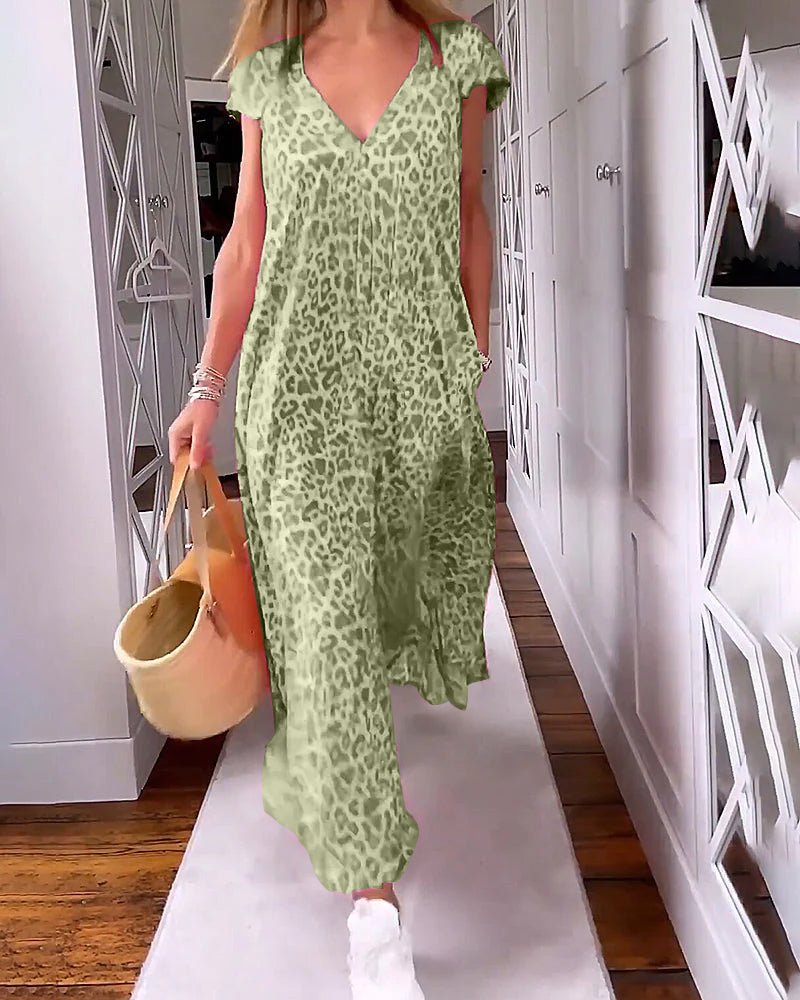 Sophie - V-Neck Maxi Dress