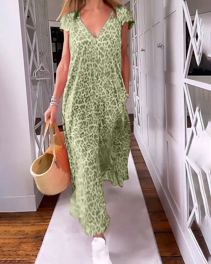 Sophie - V-Neck Maxi Dress