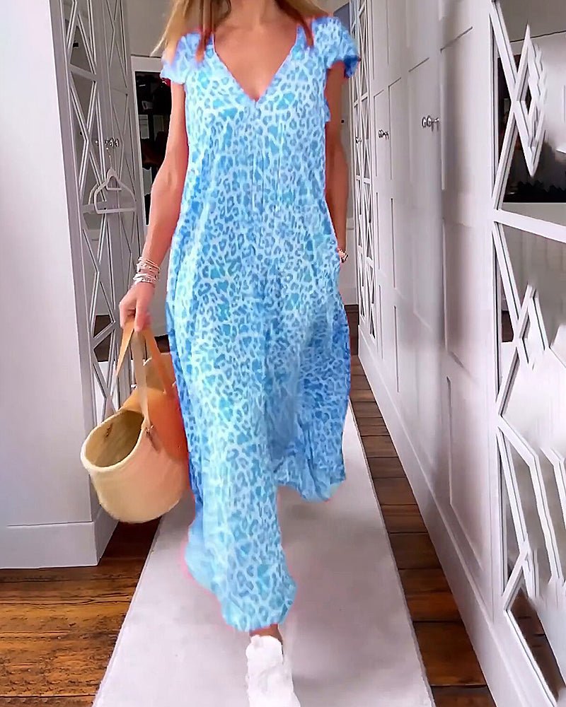 Sophie - V-Neck Maxi Dress