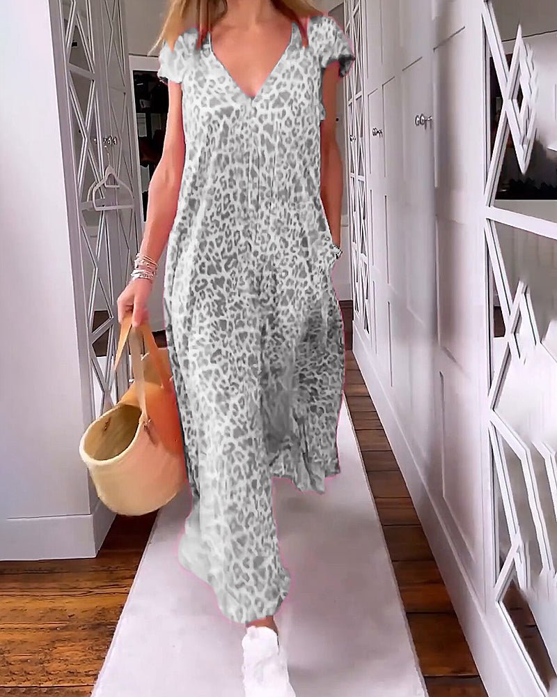 Sophie - V-Neck Maxi Dress