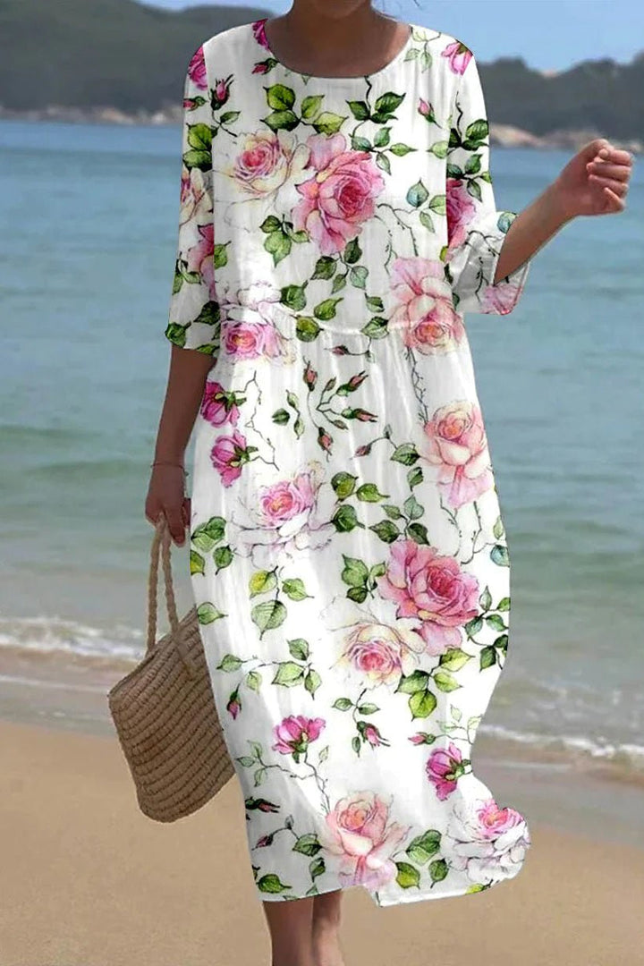 Grace - Timeless Floral Dress